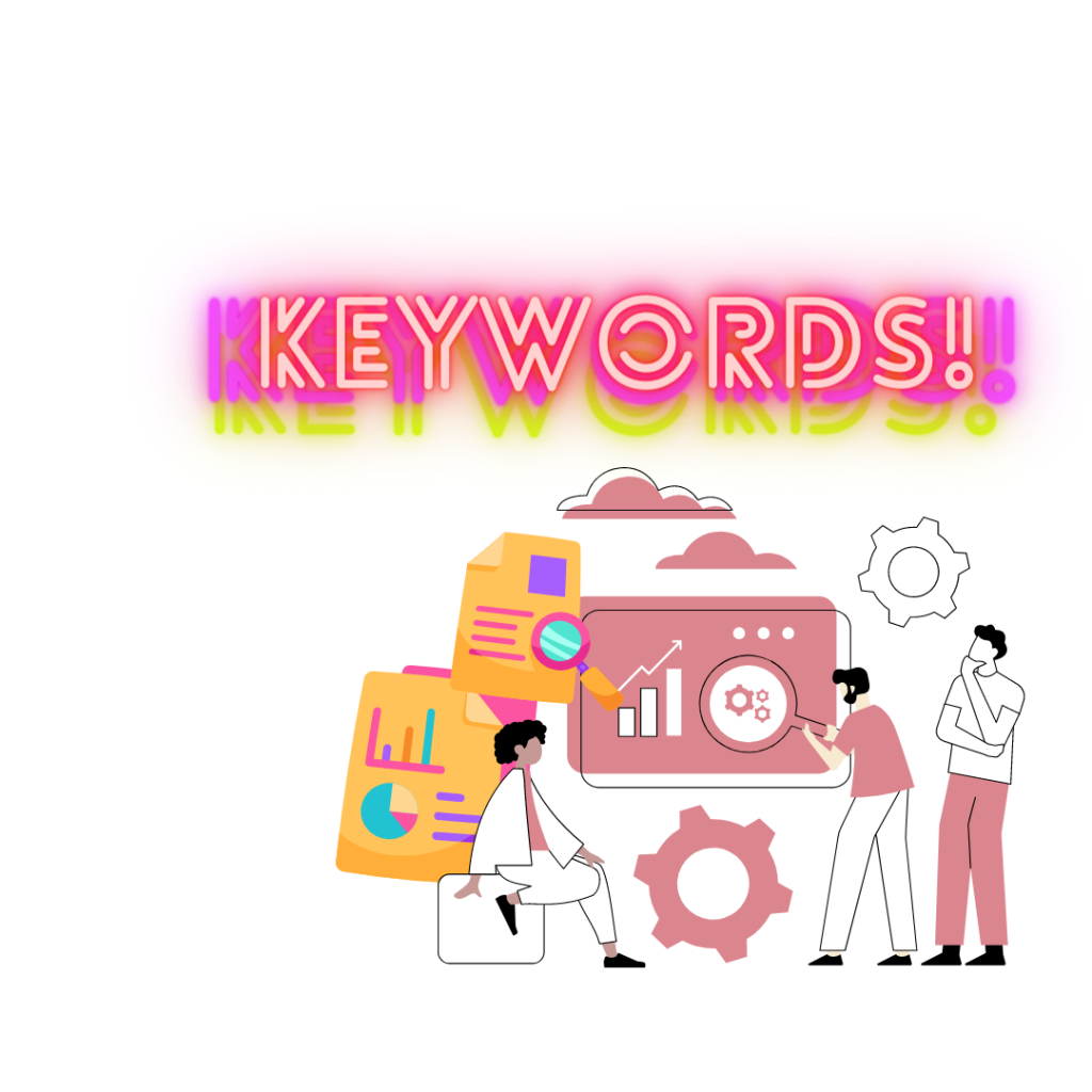 Uso de palabras claves para mejorar tu visibilidad en las redes organicamente. SEO